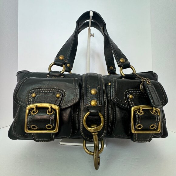Coach 65 Anniversary Edition Leather Legacy Satchel - Picture 1 of 13